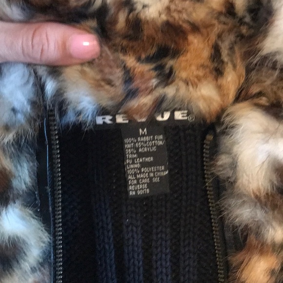 100% rabbit fur vest - Picture 3 of 4